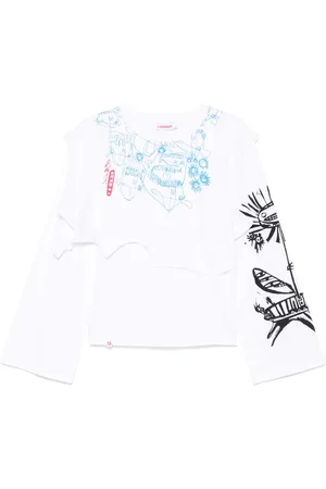 Charles Jeffrey Loverboy Printed long-sleeve T-shirt