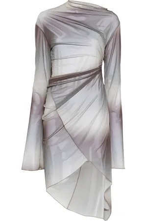 Jade Cropper Draped twisted mini dress