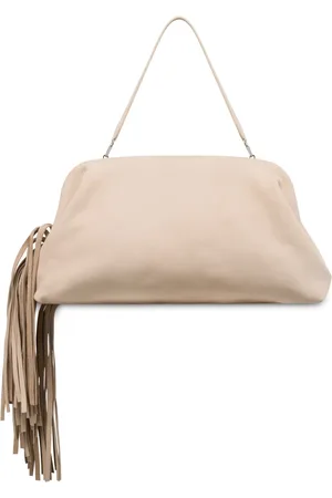 Serafini Fringed clutch bag