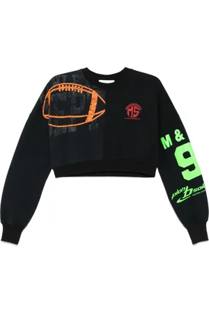 Marine Serre Cropped sweatshirt