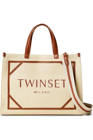 Twin-Set Logo-print tote bag