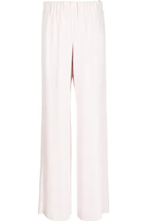 Emporio Armani Gathered wide-leg trousers