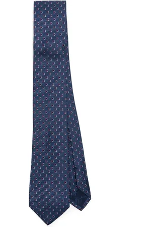 Salvatore Ferragamo Gancini-jacquard tie
