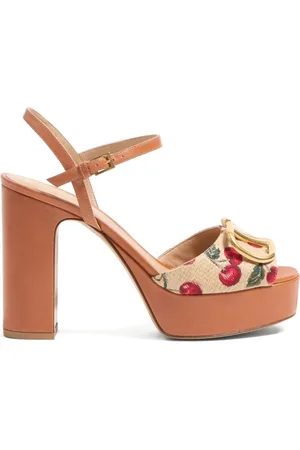 VALENTINO GARAVANI 115mm VLogo Signature Cherryfic sandals