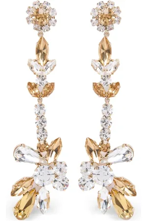 Erdem Crystal-embellished earrings