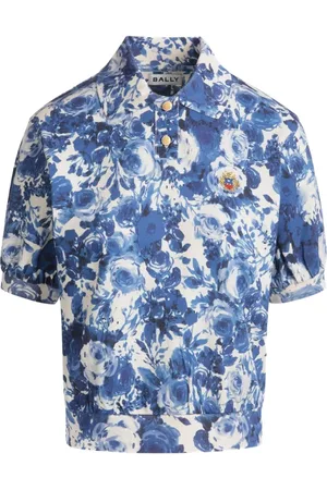 Bally Abstract-print polo top