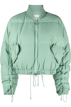 KRIZIA Padded drawstring bomber jacket