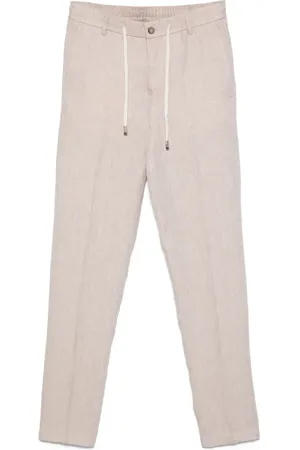 PESERICO SIGN Linen chinos