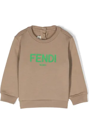 Fendi Logo-print cotton sweatshirt