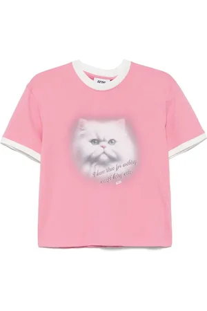 GCDS Cat-print T-shirt