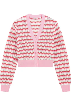 Guess Wave-pattern cardigan