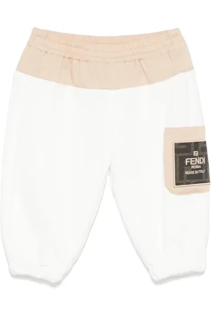 Fendi Logo-patch track pants