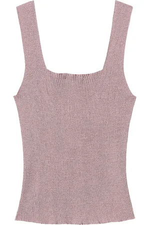 Twin-Set Ribbed tank top
