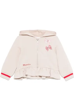 MONNALISA Bow-print hoodie