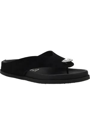 Pedro Garcia Swaroski®-crystal-detail flip flops