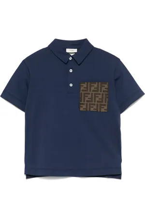 Fendi FF-motif polo shirt