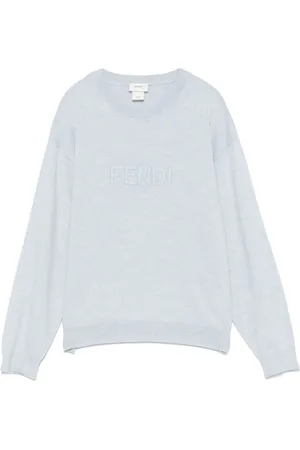 Fendi Mélange-effect sweater