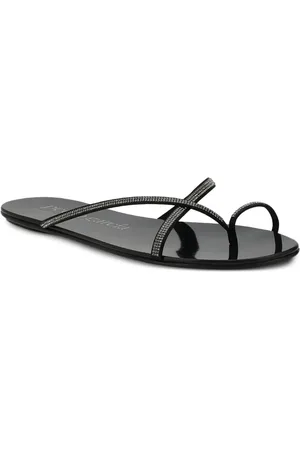 Pedro Garcia Rhinestone-embellished slides