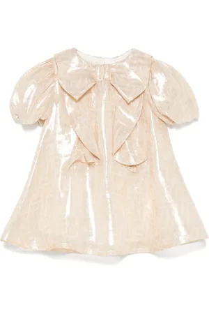 Fendi Lamé-effect dress