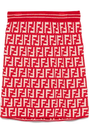 Fendi FF-jacquard skirt