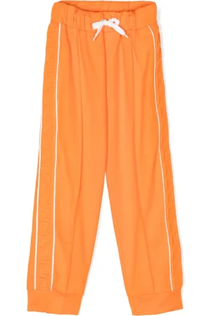 Fendi FF-logo print track pants