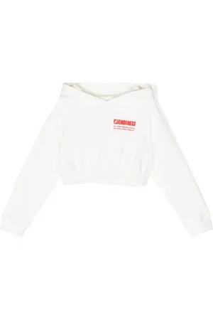 Fendi Logo-print cotton hoodie
