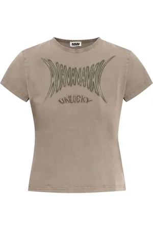 AVAVAV Graphic-print cropped T-shirt