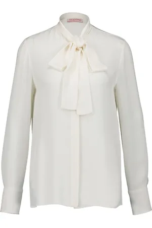 VALENTINO GARAVANI Georgette silk blouse