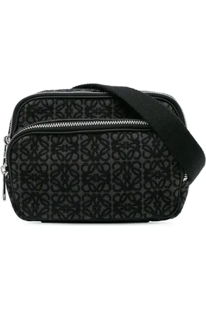 Loewe 2021 Mini Anagram Canvas Camera Bag crossbody bag