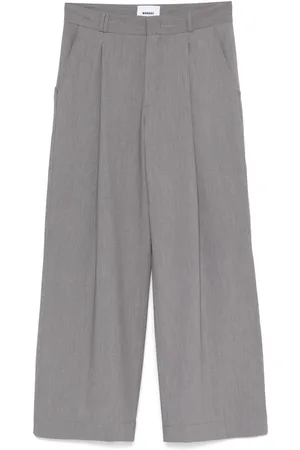 BONSAI Pleat-detailing trousers