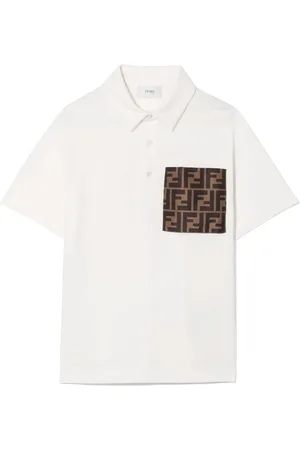 Fendi Contrasting-panel detail top