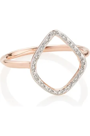 Monica Vinader Riva Diamond Hoop ring