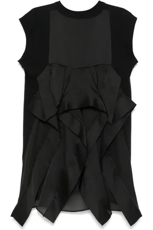 SACAI Layer-detail mini dress