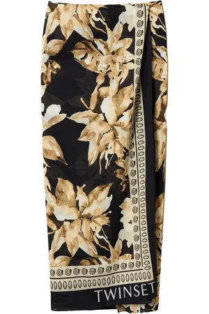 Twin-Set Floral-print sarong