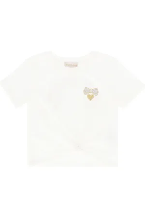 Angels Face Crystal-embellished T-shirt