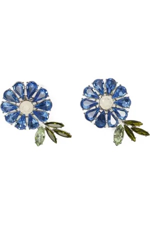 Carolina Herrera Crystal Daisy earrings