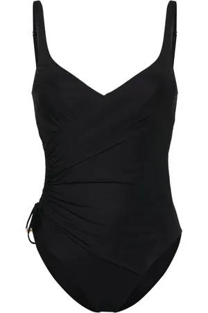 La Perla Logo-plaque swimsuit