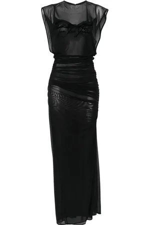 Jean Paul Gaultier Layered ruched dress