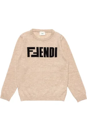 Fendi Logo-intarsia jumper