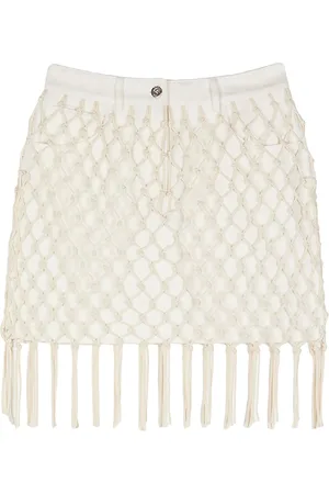 PORTS 1961 Weaving-Inspired skirt