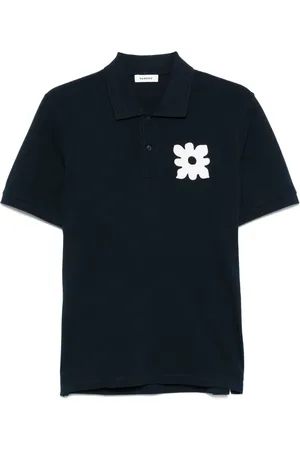 Sandro Patch-detail polo shirt