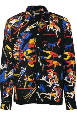 BODE Pastimes long-sleeved shirt