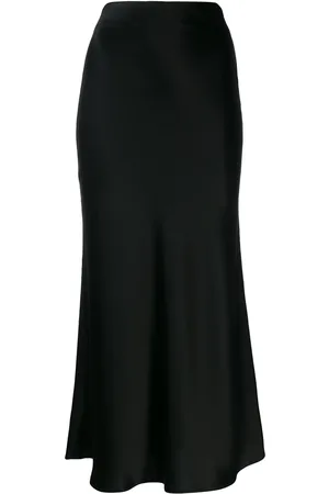 GALVAN Valletta satin skirt