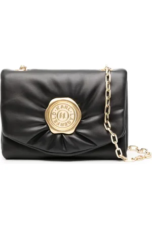Karl Lagerfeld Small K/Stamp leather crossbody bag