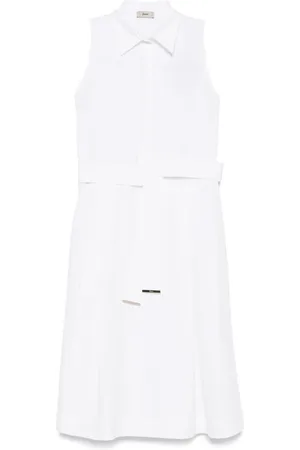 HERNO Belted midi dress