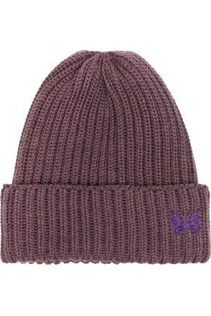 Pins & Needles Logo-embroidered beanie