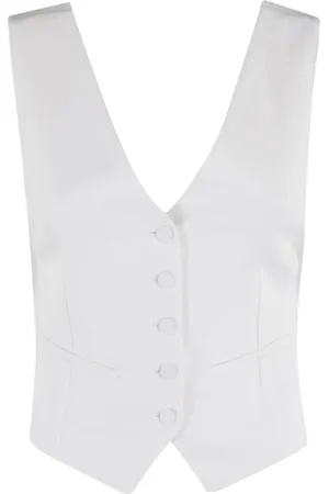 ERIKA CAVALLINI V-neck waistcoat