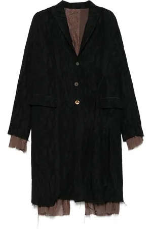 CHIAHUNG SU Textured coat