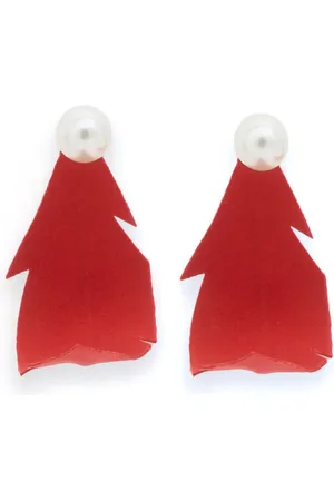 Marni Feather earrings
