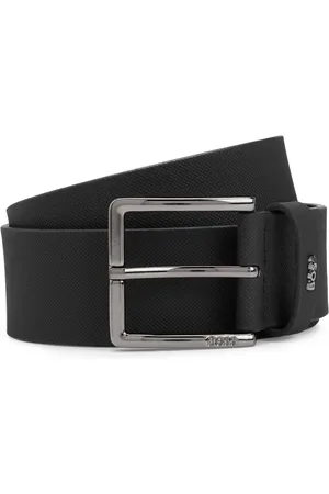 HUGO BOSS Logo-lettering leather belt